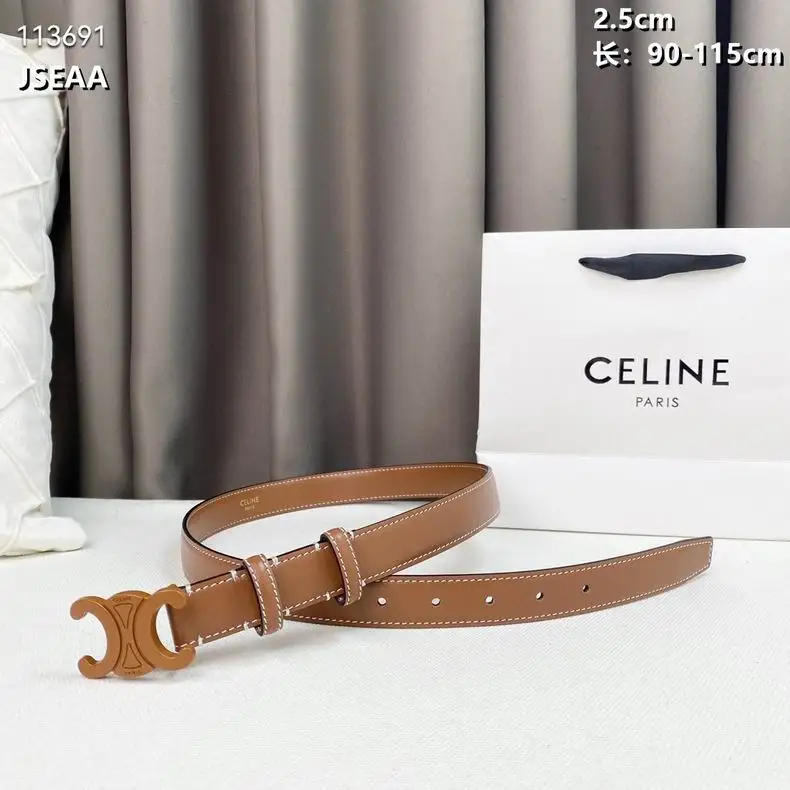 Celine Belt 25mmX90-115cm 8L13